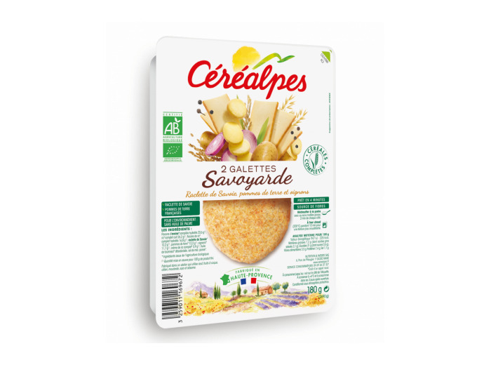 Galettes végétales savoyardes 2x90g - Abc Bio