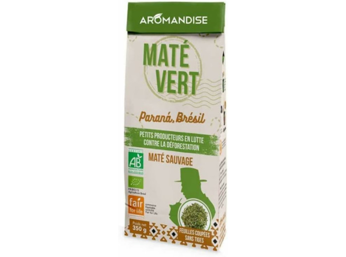 Thé vert maté sauvage du Brésil - 350 g