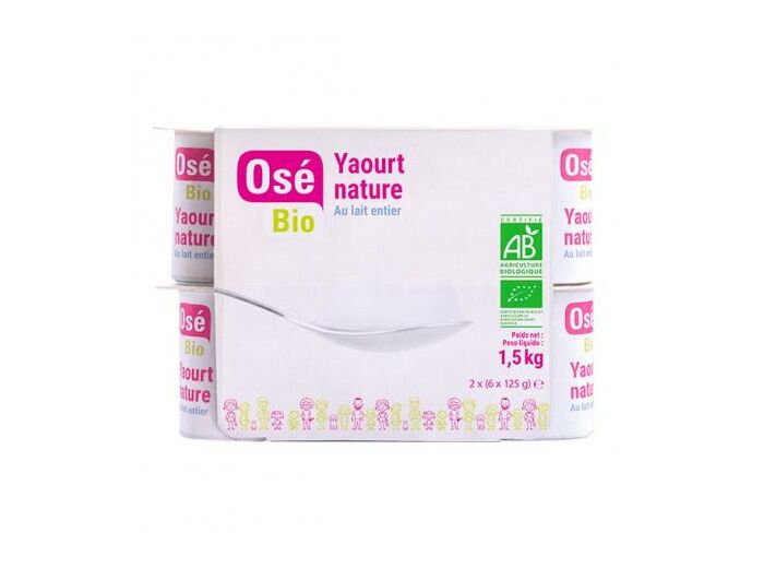 Yaourt nature 12x125g - Abc Bio