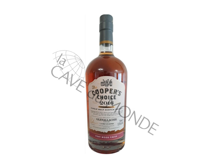 Whisky Glenallachie SM 2016 Port Finish Cooper's Choice 53,5% 70cl