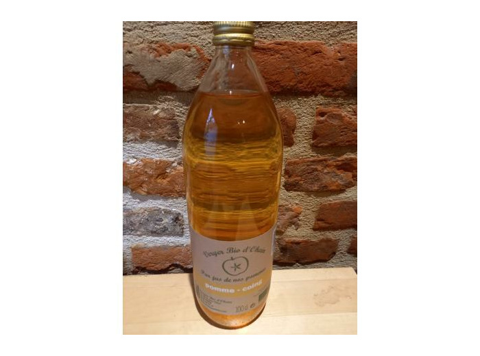 Jus de pomme  coings - Verger bio d'Ohain- Les copains d'Thiérache Guise