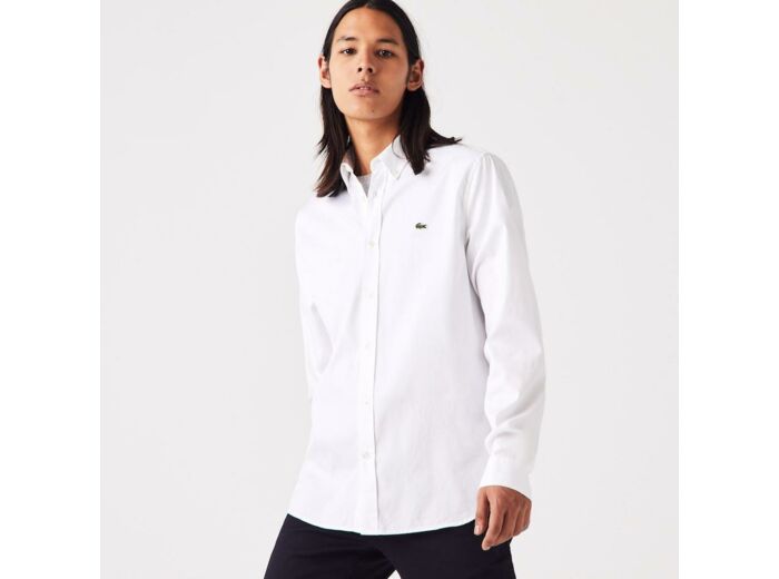 Chemise Lacoste blanche en coton’