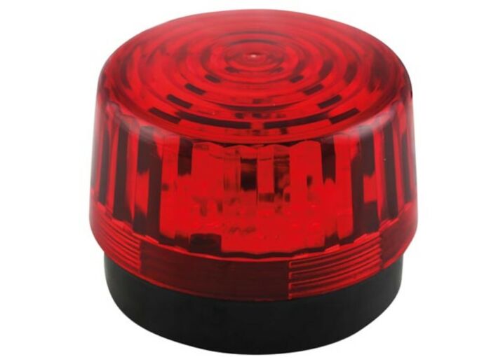 Flash clignotante LED rouge 12vdc