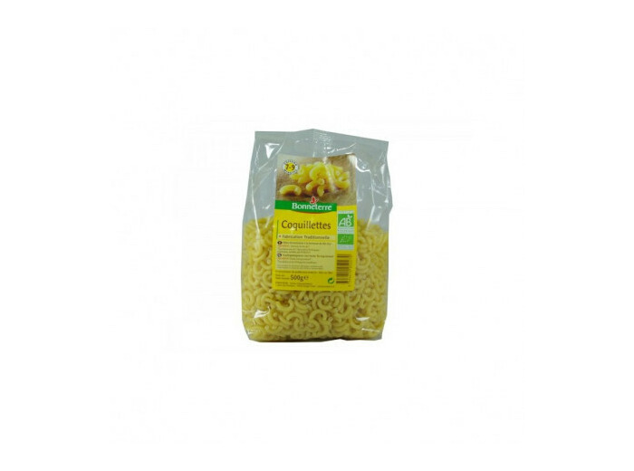 Pâtes bio coquillettes Bonneterre 500g - Abc Bio