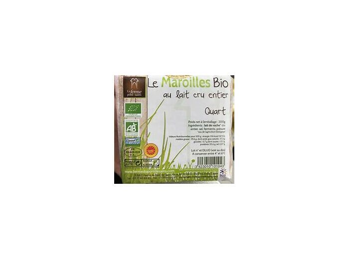 Fromage Maroilles Bio Local 200g - ABC Bio