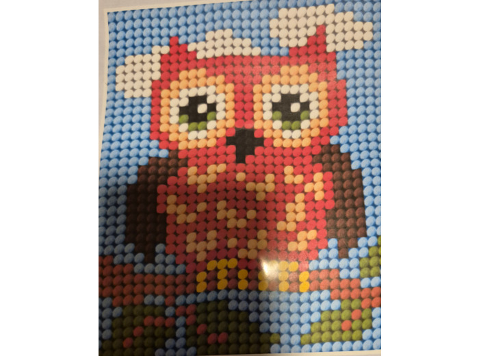 Kit à broder Hibou