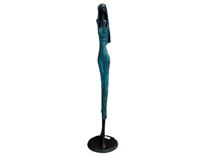 SCULPTURE BRONZE FEMME - 80 CM -