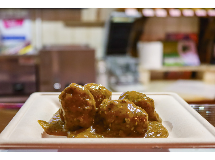 Boulette poulet sauce thai