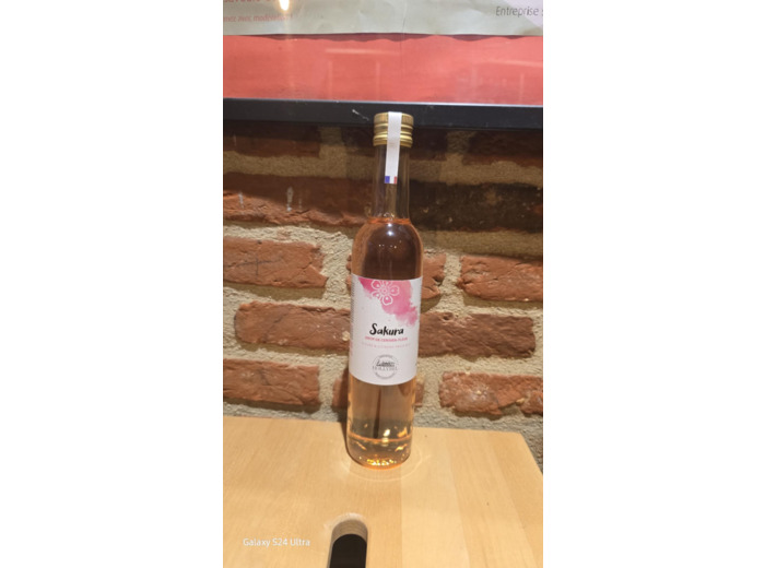 Sirop de cerisier fleur, sakura