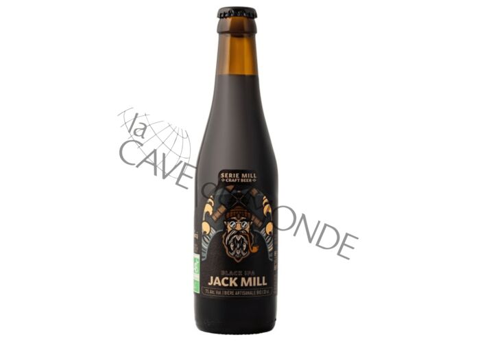 Bière Jack Mill Black IPA BIO  7° 33cl