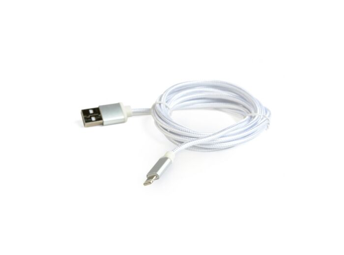 Cordon USB 2.0 male vers LIGHTNING  8 pin 1.8m