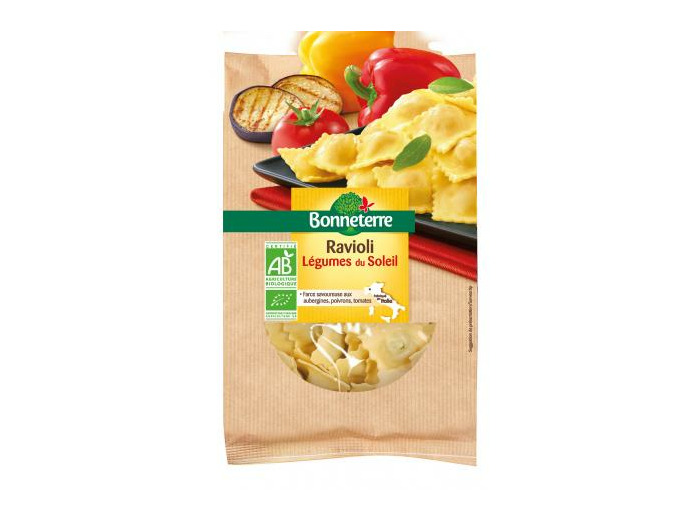 Ravioli aux légumes du soleil 250g - Abc Bio