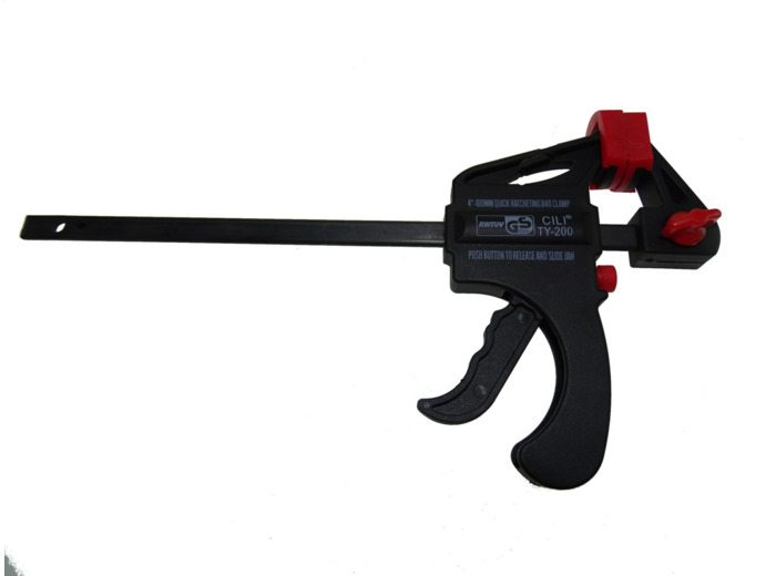 Lot de 4 mini serre joint 100 mm 08604