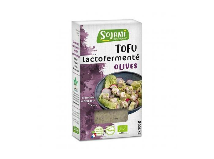 Tofu lactofermenté olives 200g - Abc Bio