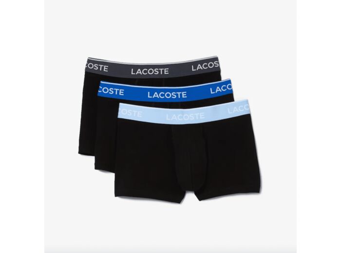 Lot de 3 boxers Lacoste noir