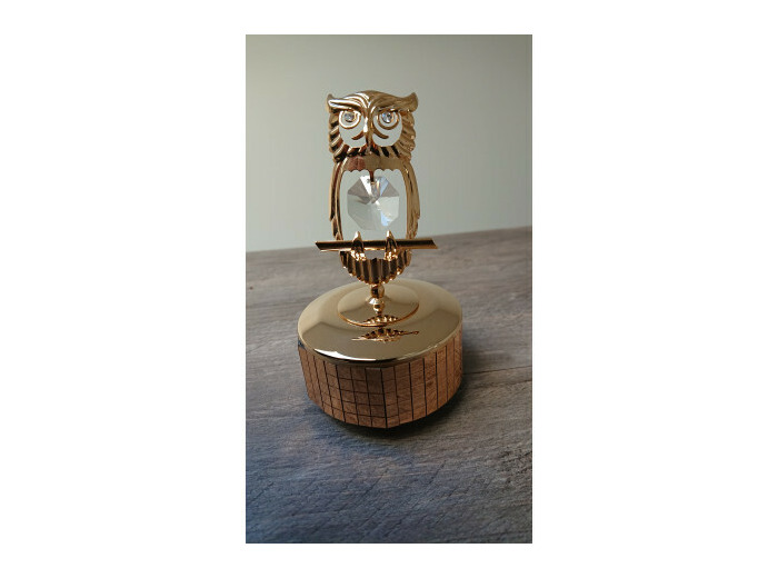 Boite à musique chouette - Zen Deco