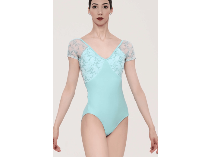 Miosotis - Justaucorps à manches courtes et décolleté en V - Wear Moi