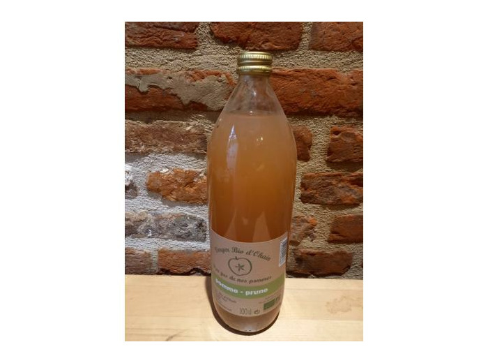 Jus de pomme - prune - Verger bio d'Ohain- Les copains d'Thiérache Guise