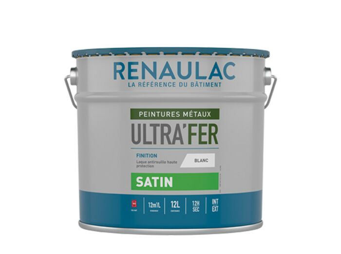 Peinture fer antirouille qualité professionnelle 1L RAL 7016 Gris Anthracite