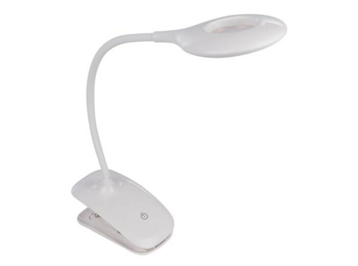 Lampe LED rechargeable avec pince