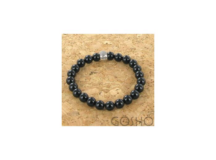 Bracelet GOSHO Onyx Noir