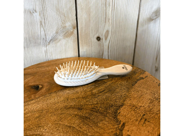 Brosse à cheveux en bois de hêtre