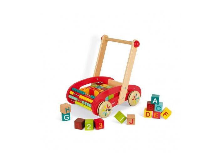 Chariot ABC Buggy Tatoo - 30 cubes - Maman et bébé - La Fère