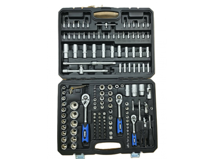 20253 - Coffret de douilles 172 pièces 1/4 - 3/8 - 1/2