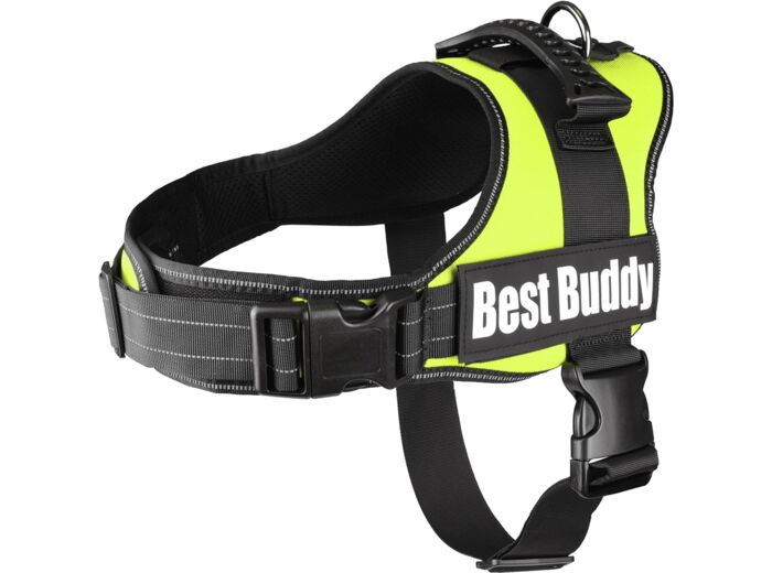 Harnais Best Buddy Pluto Neon Vert L 70-90CM*50MM