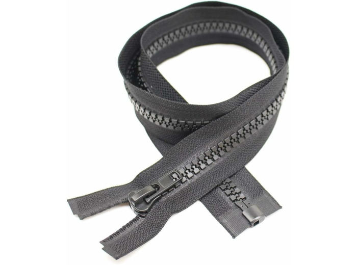 fermeture éclair injectée séparable 150cm noire