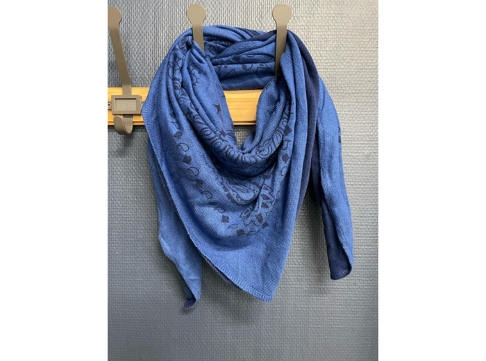 Echarpe Elia - Bleu Majorelle