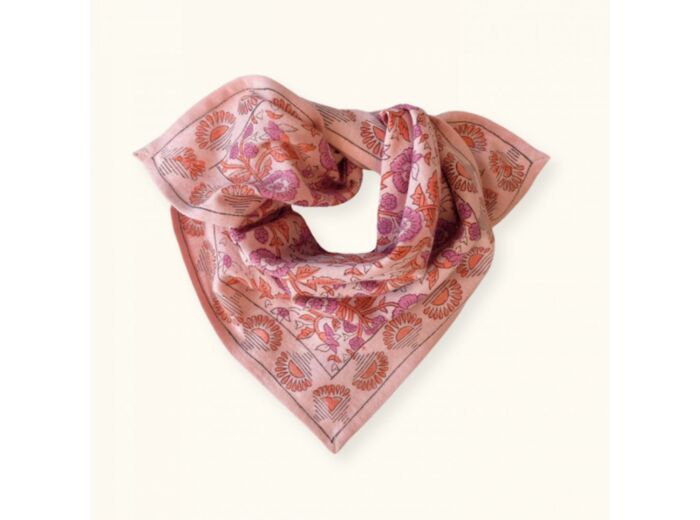 SMALL FOULARD MANIKA SOLEIL BONBON