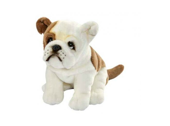 Peluche - Bulldog Français - Maman et Bébé La Fère