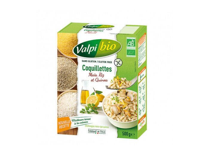 Pâtes coquillettes Maïs, Riz et Quinoa Bio Sans gluten - Abc Bio