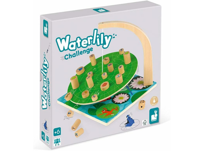 Waterlily Challenge - Jeu de Société - Jeu d'Adresse - Dès 6 Ans