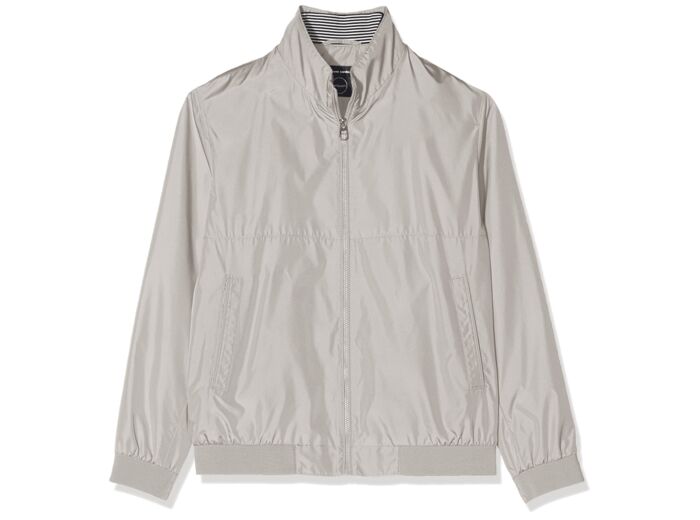 Blouson col montant Pierre Cardin gris