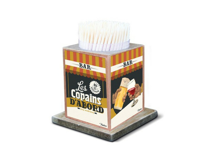 boite à cure dents les copains d'abord