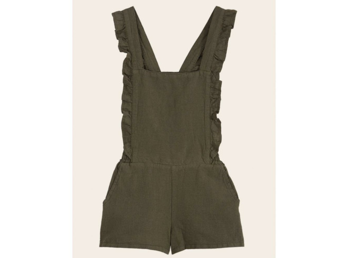 COMBI- SHORT COTLIN KAKI - EMILE ET IDA