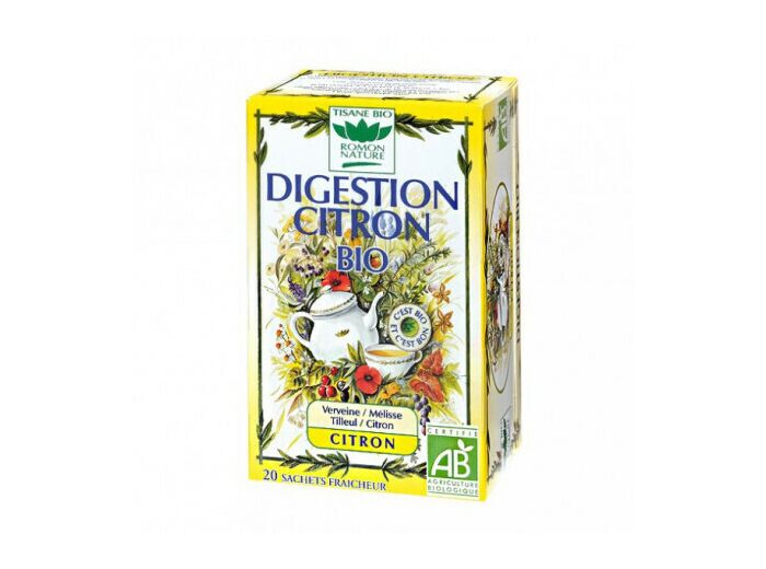 Tisane digestion citron BIO  ROMON NATURE