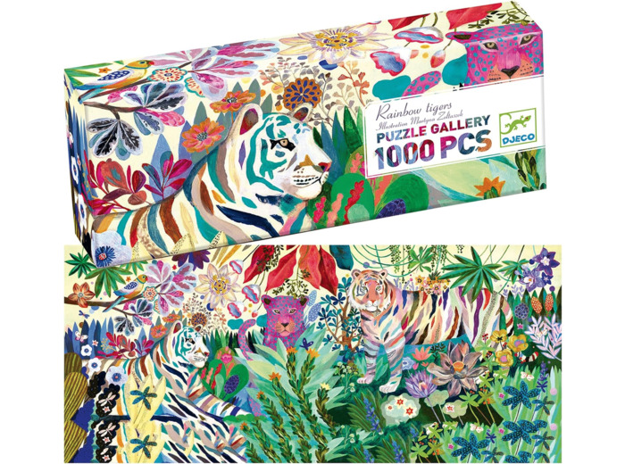 Djeco- Tigers Galerie de Puzzles