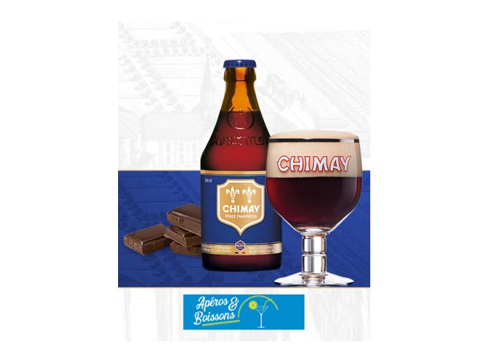 Bière Belge Chimay Bleue 9° / 33cl - Apéros & Boissons