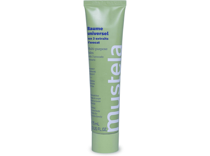 Baume universel aux 3 extraits d'avocat, nourrit, répare et protège, BIO, 75ml, MUSTELA