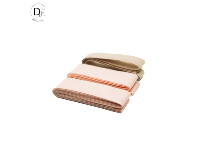 KITRC23RE15 - Rubans en coton et élastique - Dansez-Vous