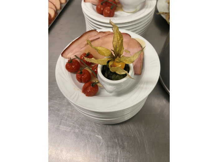 Jambon chaud sauce Madère