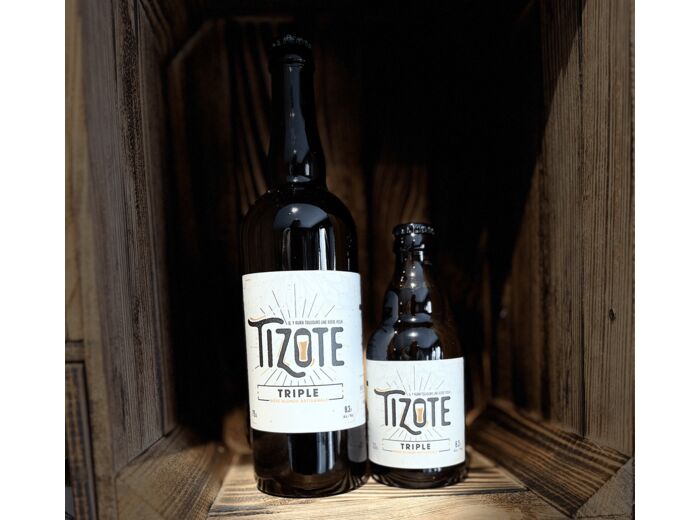 Bière Tizote triple - La Ch'tite Cave