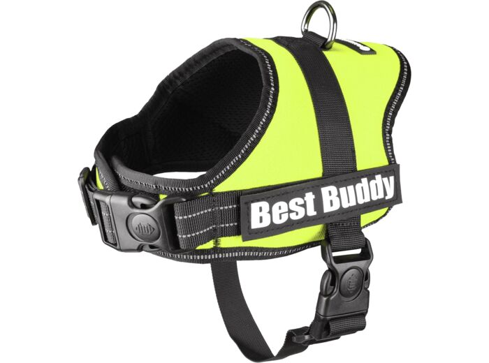 Harnais Best Buddy Pluto Neon Vert S 50-70CM*25MM