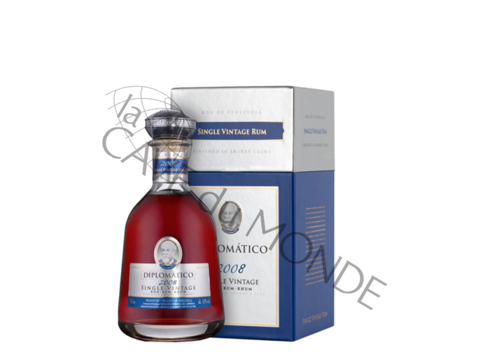 Rhum Venezuela Diplomatico Vintage 2008 43° 70cl