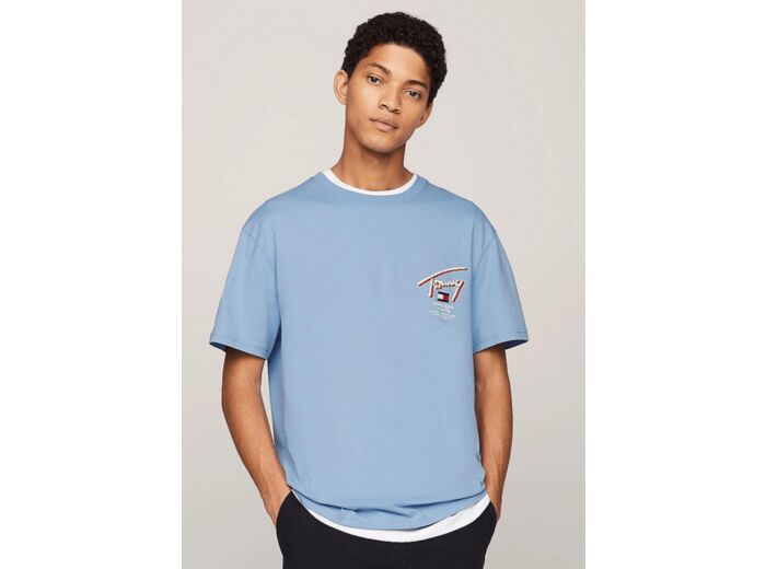 T-Shirt Tommy Jeans bleu