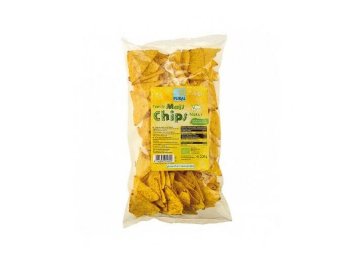 Chips maïs nature format familial - 200g - Abc Bio