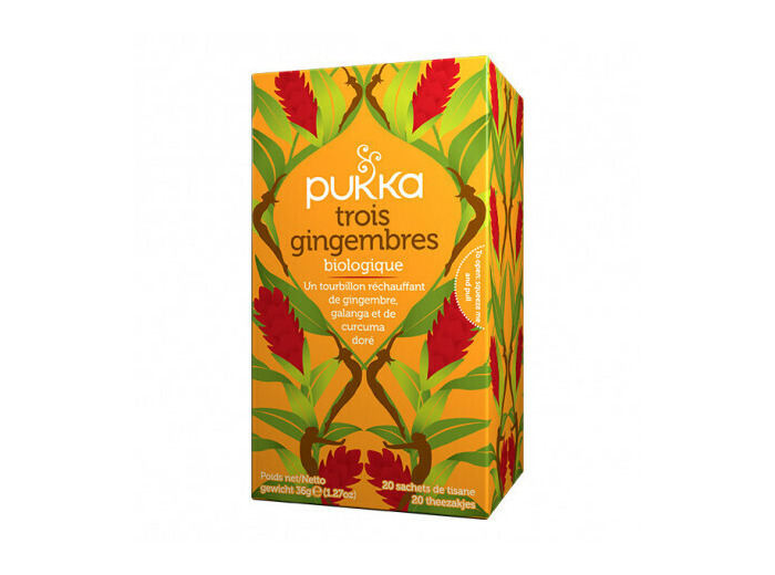 Tisane trois gingembre BIO PUKKA